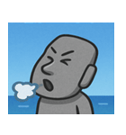 海のモアイ像2@SFW（個別スタンプ：12）