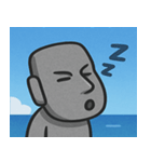 海のモアイ像2@SFW（個別スタンプ：15）