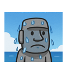 海のモアイ像2@SFW（個別スタンプ：29）