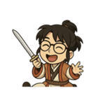 ドクター・サム（武侠バージョン）（個別スタンプ：4）