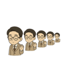 ドクター・サム（文系スタイル）（個別スタンプ：2）