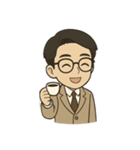 ドクター・サム（文系スタイル）（個別スタンプ：5）