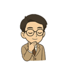 ドクター・サム（文系スタイル）（個別スタンプ：8）