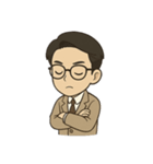 ドクター・サム（文系スタイル）（個別スタンプ：11）
