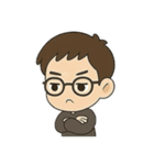 ドクター・サム（文系スタイル）（個別スタンプ：24）