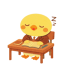 キャリコン受験生ピヨコまる（個別スタンプ：14）