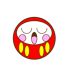 まんまるダルマちゃん（個別スタンプ：10）