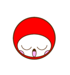 まんまるダルマちゃん（個別スタンプ：16）