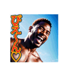 ※恋する♡ぶりっ子の黒人男性♡（個別スタンプ：25）