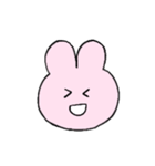 うさぎと送る生活 8 (顔)（個別スタンプ：2）