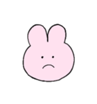 うさぎと送る生活 8 (顔)（個別スタンプ：7）