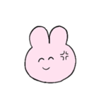 うさぎと送る生活 8 (顔)（個別スタンプ：13）