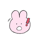 うさぎと送る生活 8 (顔)（個別スタンプ：14）