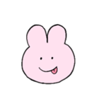 うさぎと送る生活 8 (顔)（個別スタンプ：16）