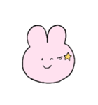 うさぎと送る生活 8 (顔)（個別スタンプ：24）