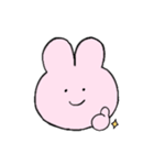 うさぎと送る生活 8 (顔)（個別スタンプ：29）