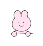 うさぎと送る生活 8 (顔)（個別スタンプ：31）