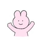 うさぎと送る生活 8 (顔)（個別スタンプ：33）