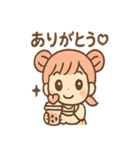 タピコのほっこりタピ活（個別スタンプ：8）