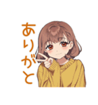 めんどくさ女子のゆる了承★（個別スタンプ：3）