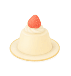 Girly Cafe – White ver.（個別スタンプ：17）