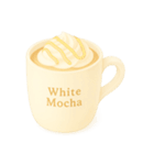 Girly Cafe – White ver.（個別スタンプ：21）