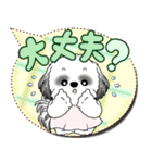 B＆W シーズー犬 2025 「親」（個別スタンプ：27）