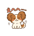 ふわもこパピヨンのやさしいきもち（個別スタンプ：8）