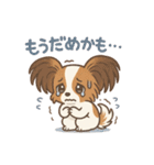ふわもこパピヨンのやさしいきもち（個別スタンプ：23）