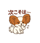 ふわもこパピヨンのやさしいきもち（個別スタンプ：36）