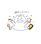 ブヒちゃん仕事編（個別スタンプ：3）