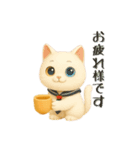 いろんな猫ちゃん日常スタンプ！（個別スタンプ：27）