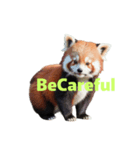 レッサーパンダ E（個別スタンプ：11）
