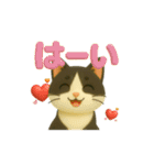 犬＆猫ちゃん大丈夫！かわいい3Dスタンプ◎（個別スタンプ：6）