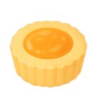 Girly Cafe – Orange ver.（個別スタンプ：8）