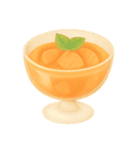 Girly Cafe – Orange ver.（個別スタンプ：9）