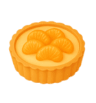 Girly Cafe – Orange ver.（個別スタンプ：15）