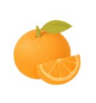 Girly Cafe – Orange ver.（個別スタンプ：17）