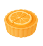 Girly Cafe – Orange ver.（個別スタンプ：40）