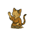 猫和尚（個別スタンプ：28）