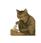 猫和尚（個別スタンプ：33）