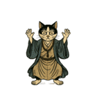 猫和尚（個別スタンプ：35）