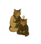 猫和尚（個別スタンプ：36）