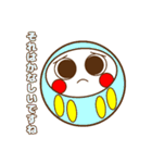 まんまるダルマちゃん【彩・言葉】（個別スタンプ：19）