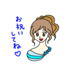夜の蝶が使えるスタンプ（個別スタンプ：40）