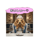 もふもふ♡ミニチュアダックスの毎日（個別スタンプ：17）