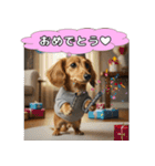 もふもふ♡ミニチュアダックスの毎日（個別スタンプ：23）