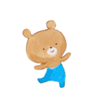 ちゃいろいくまのこ6水彩風タッチ（個別スタンプ：31）