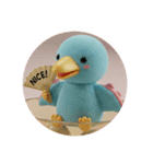 プテラノドンカプセルトイ(丸型)（個別スタンプ：5）