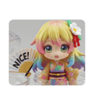 ちょっとレアなみなみちゃんスタンプ（個別スタンプ：7）